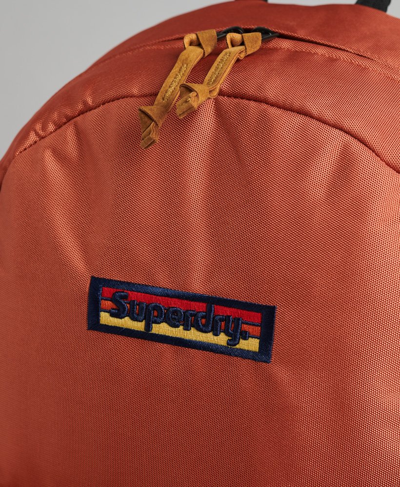 plecak montana z haftem vintage micro w kolorze burnt orange