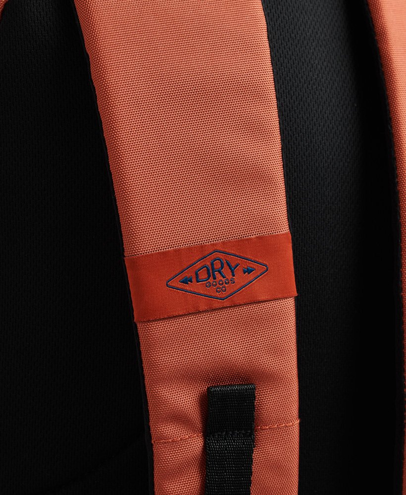 plecak montana z haftem vintage micro w kolorze burnt orange