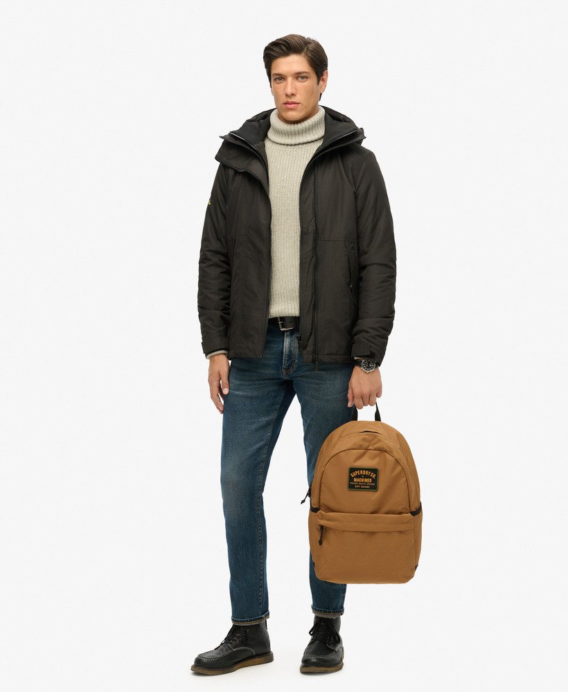 plecak montana z łatkami w kolorze denim co tobacco brown