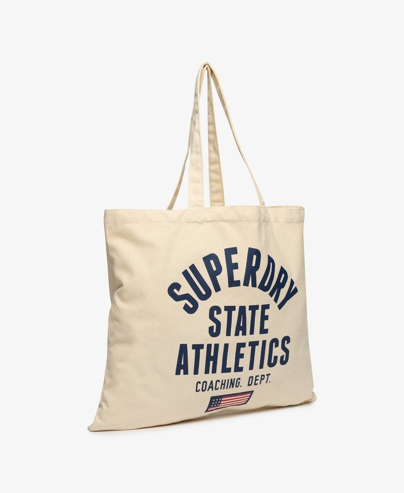 torba superdry w kolorze naturalnego brązunajbardziej bogatej granatowej