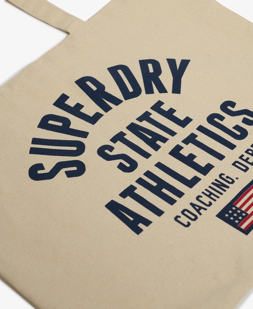 torba superdry w kolorze naturalnego brązunajbardziej bogatej granatowej