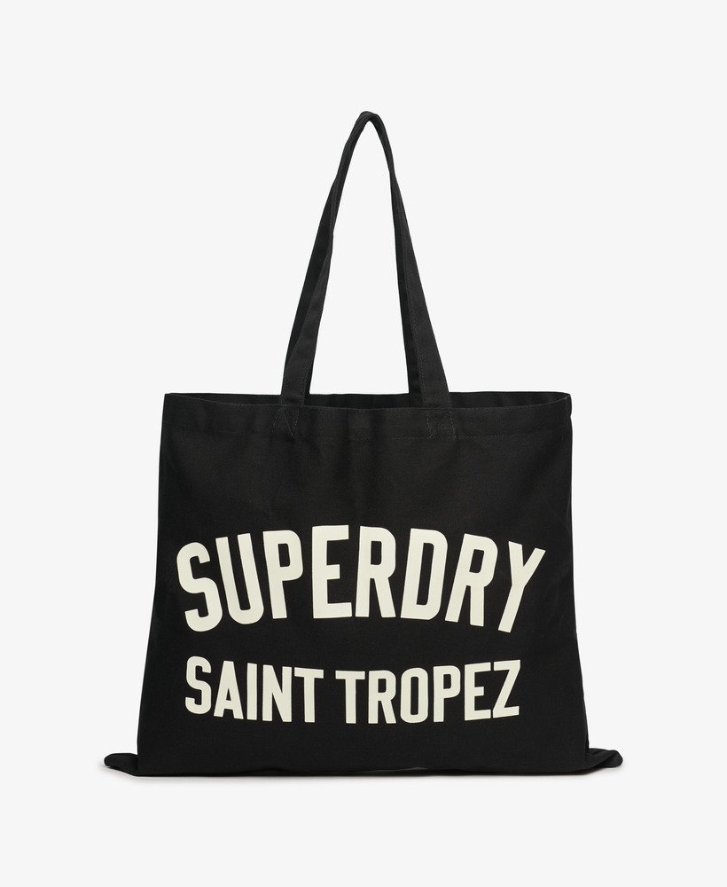 torba superdry w kolorze czarnymekranowym