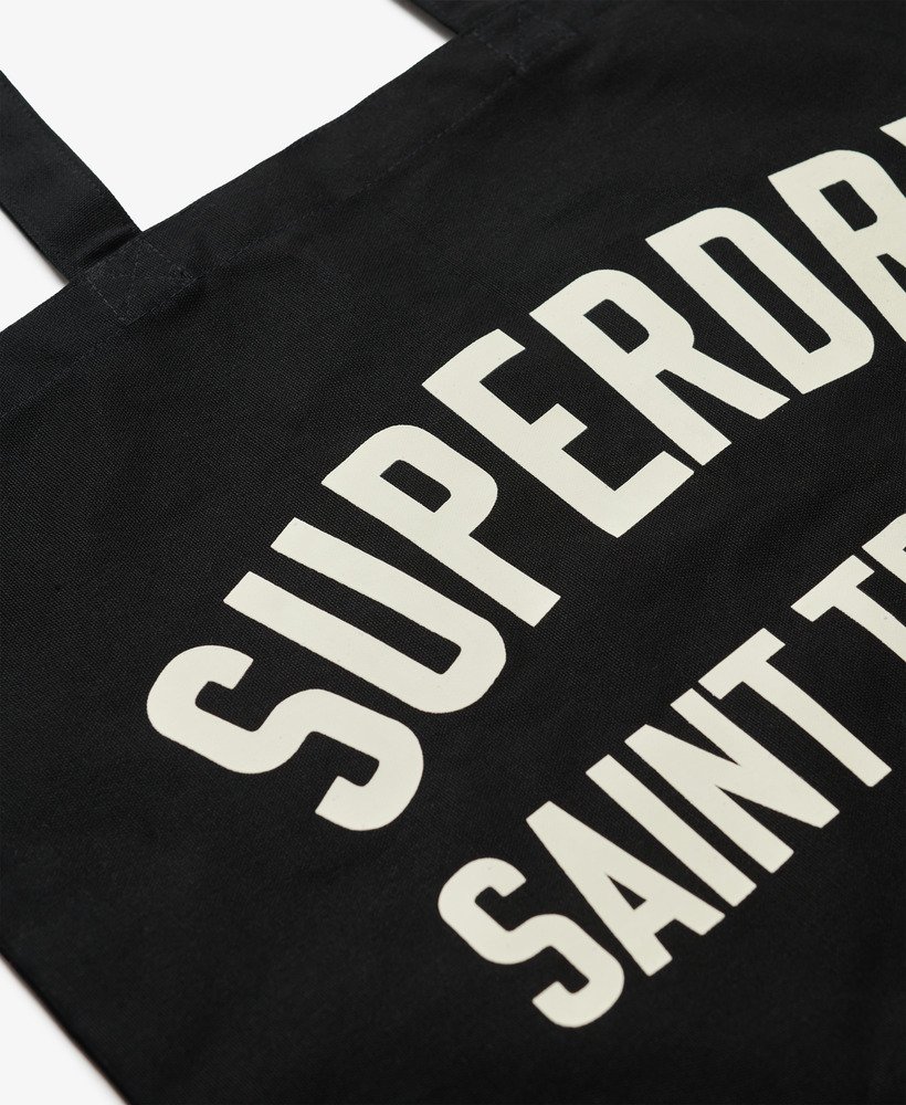 torba superdry w kolorze czarnymekranowym