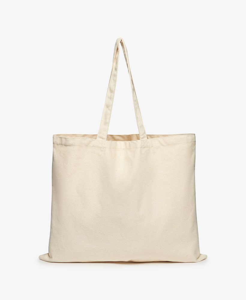 torba superdry w kolorze naturalnego brązuniebieskiego klina