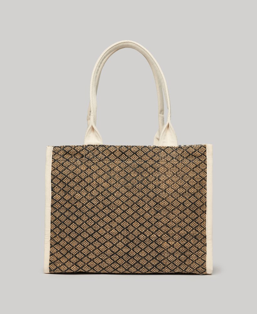 luksusowa torba typu tote w kolorze granatowym z diamentami