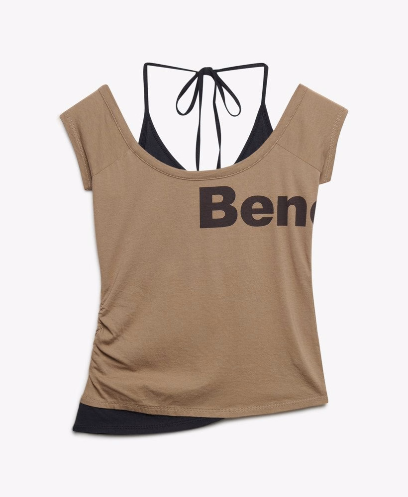 Dwuczęściowy top typu halter