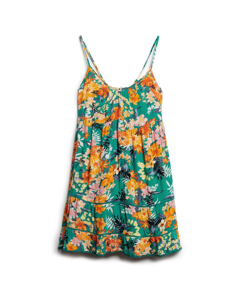 mini sukienka plażowa cami w kolorze bali blue anemone