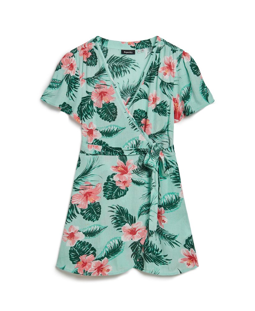 sukienka mini z nadrukiem w kolorze luna rose mint