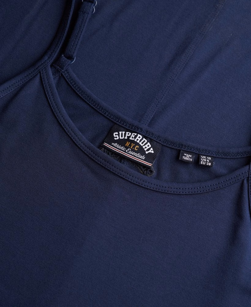 Sukienka maxi z krótkim rękawem Athletic Essentials Jersey