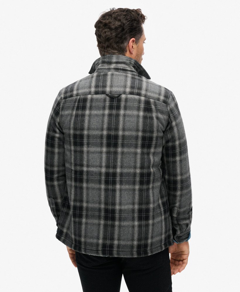 koszula wierzchnia wool miller w kolorze roderick check black