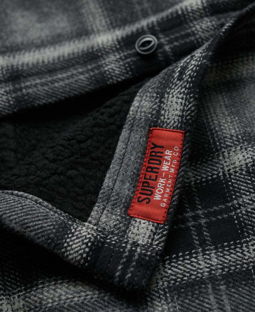 koszula wierzchnia wool miller w kolorze roderick check black
