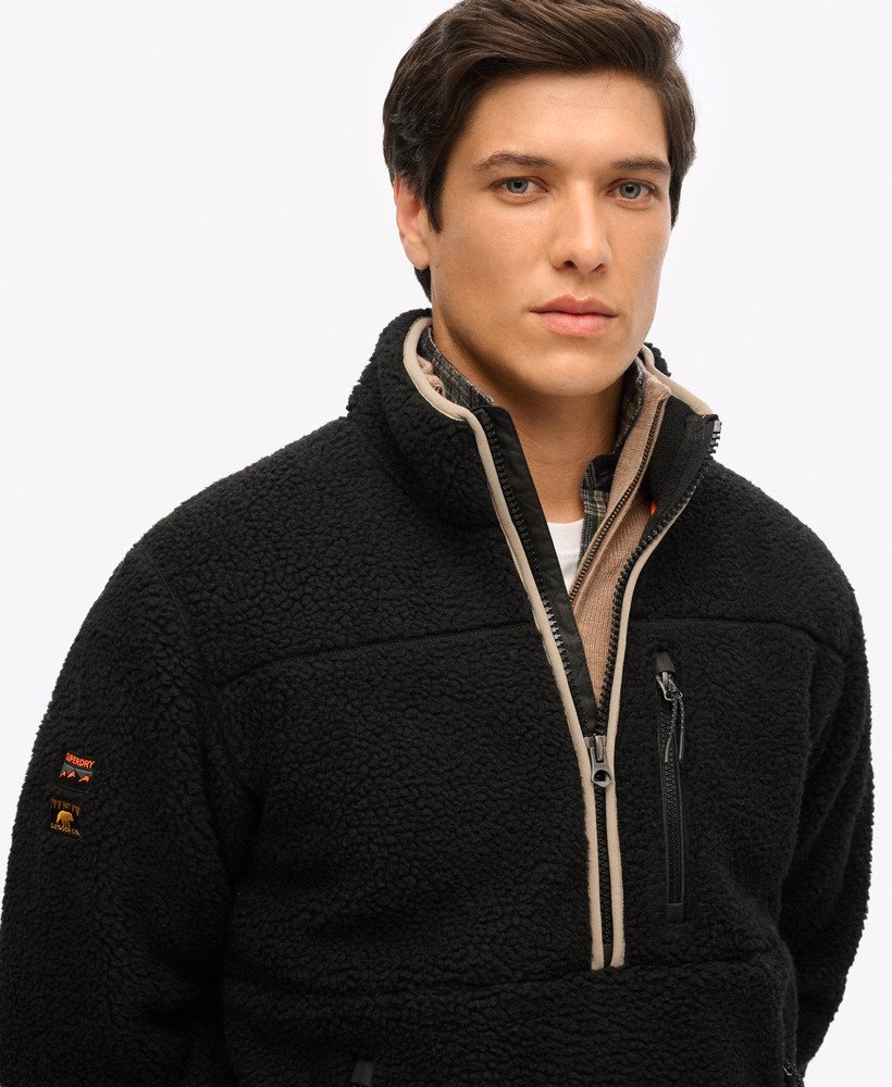 Outdoorowy polar Sherpa z zamkiem błyskawicznym