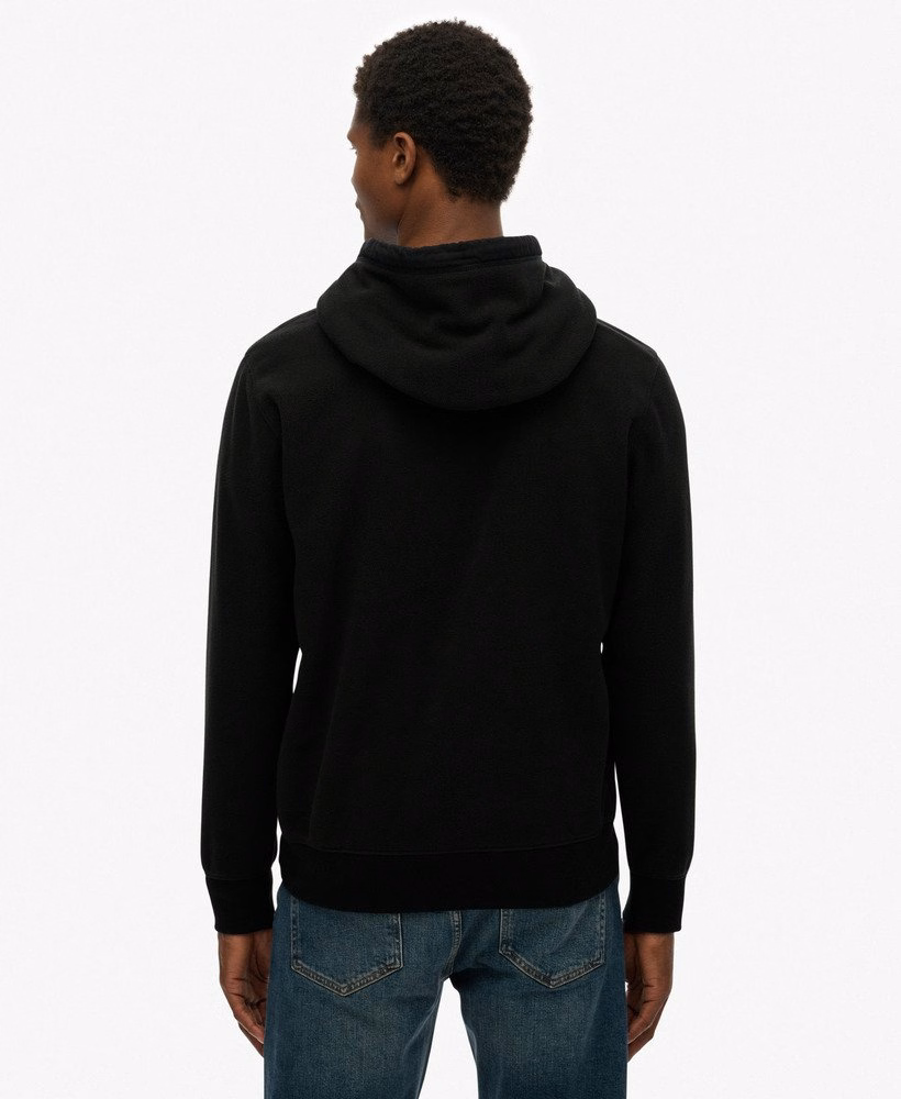 Bluza z kapturem z polaru Micro Logo