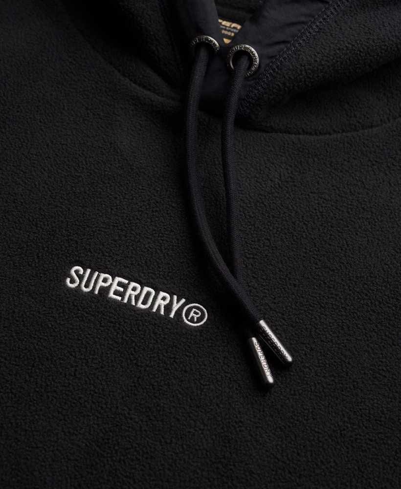 Bluza z kapturem z polaru Micro Logo