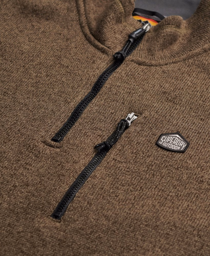 Sweter Storm Fleece z zamkiem błyskawicznym