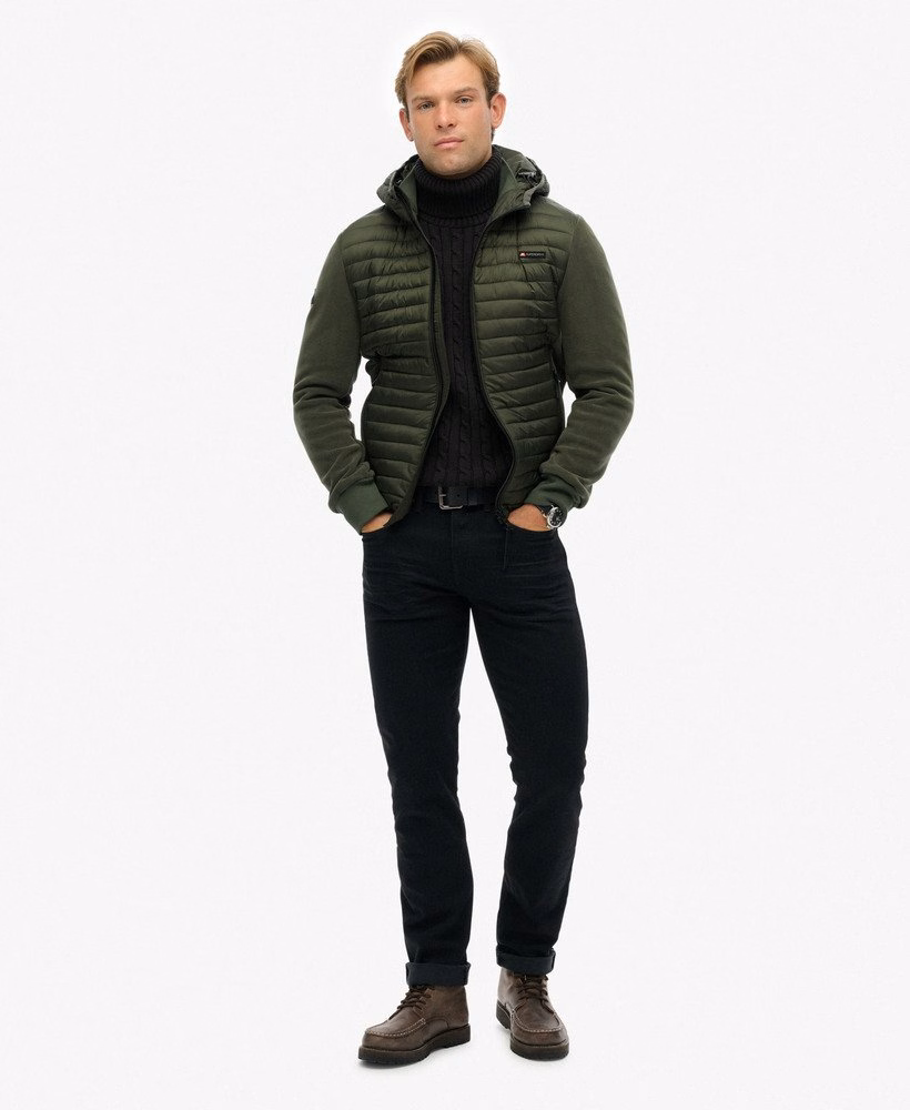 Kurtka hybrydowa z kapturem Storm Fleece