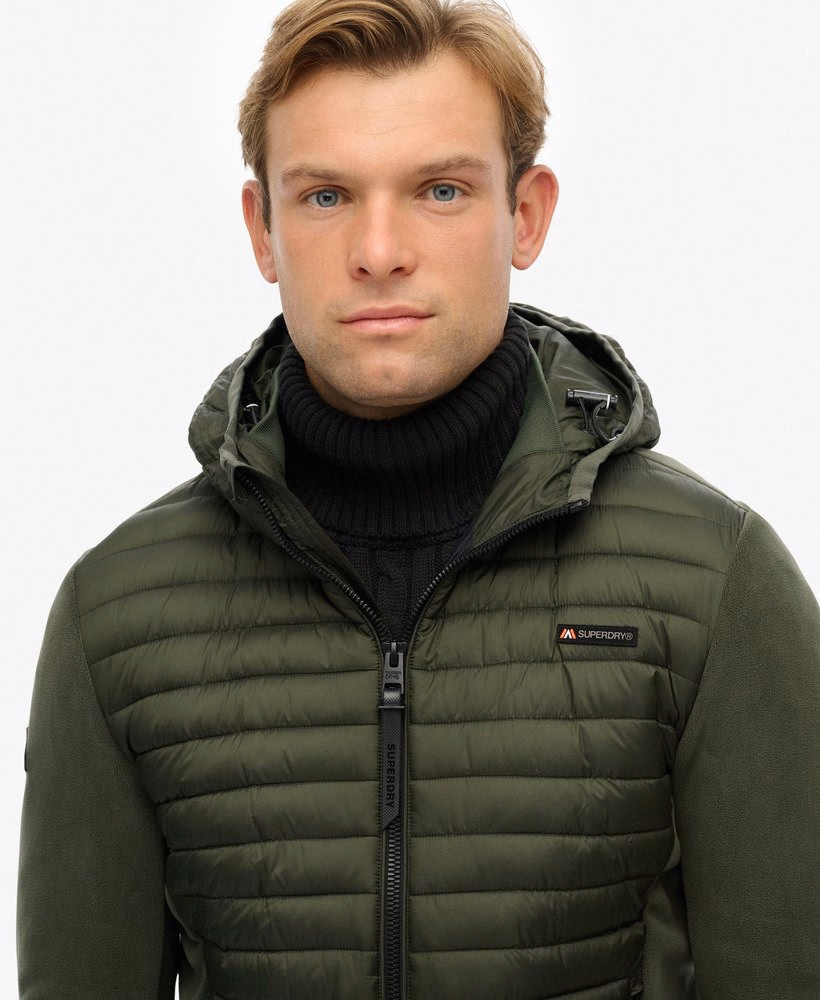 Kurtka hybrydowa z kapturem Storm Fleece