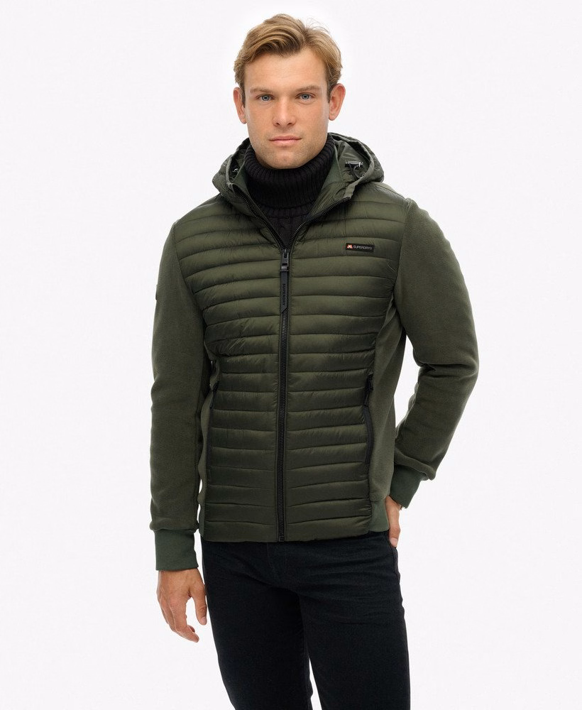 Kurtka hybrydowa z kapturem Storm Fleece