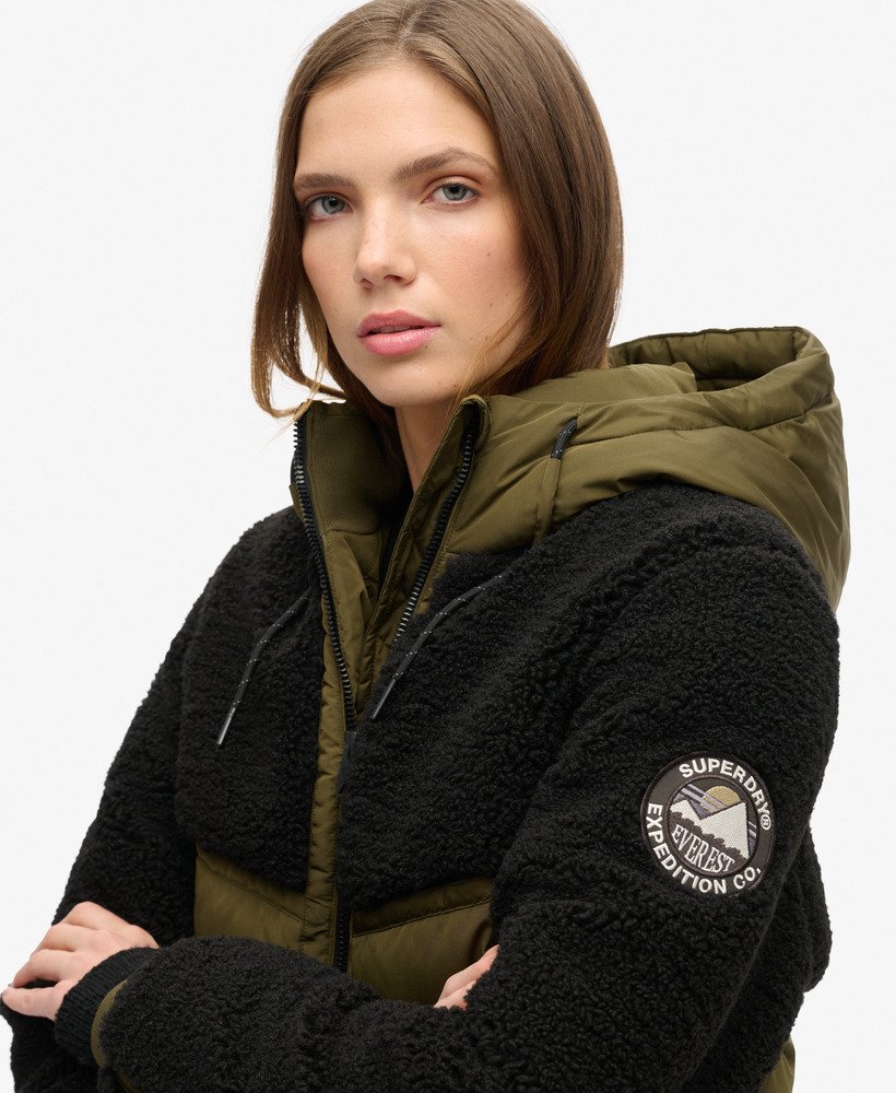 kurtka hybrydowa everest bomber w kolorze szarym melanżjaffa