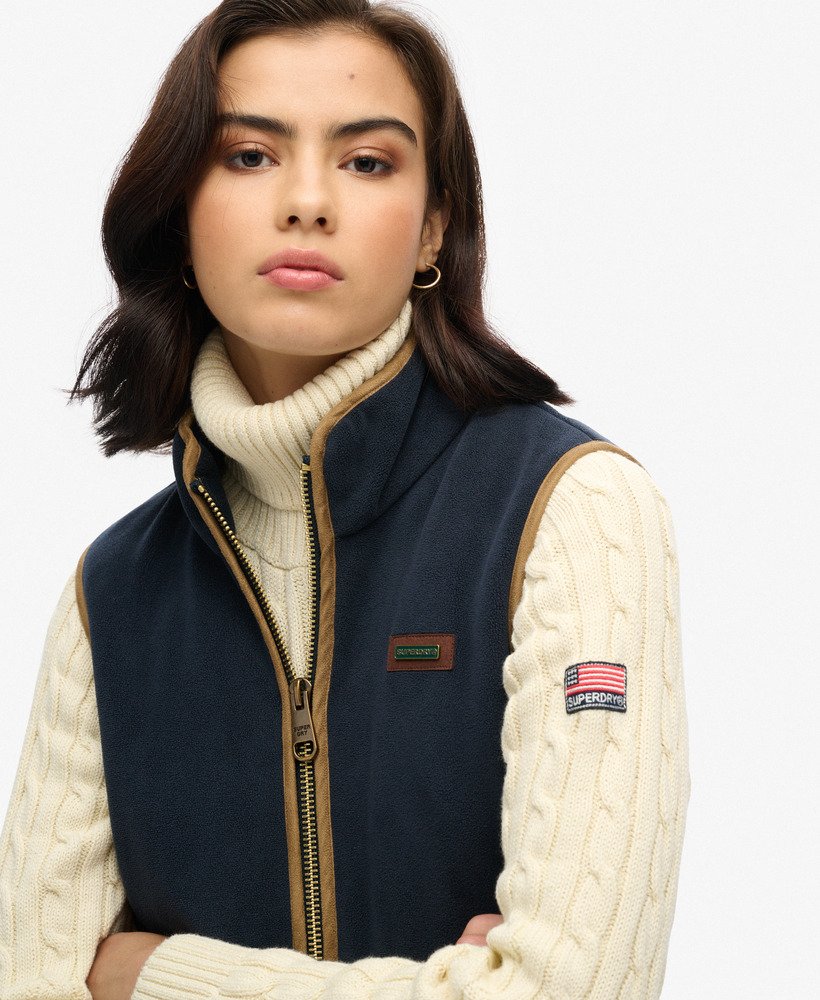 kamizelka z polaru estate w kolorze eclipse navy
