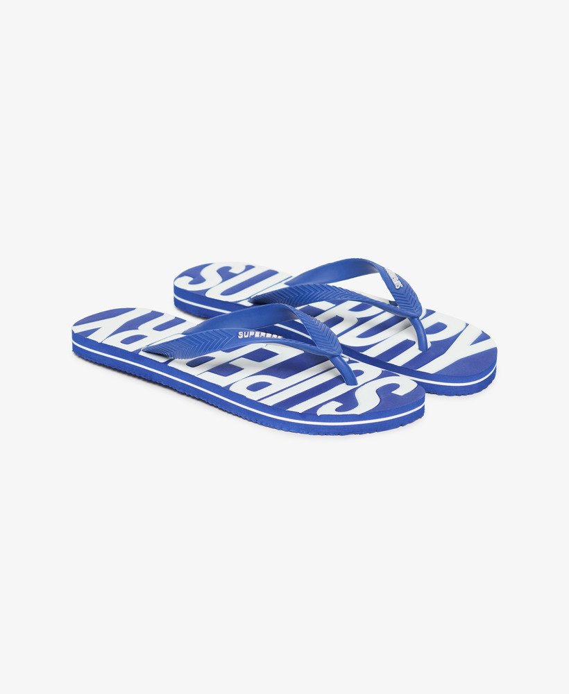 klapki vintage w kolorze regal blue