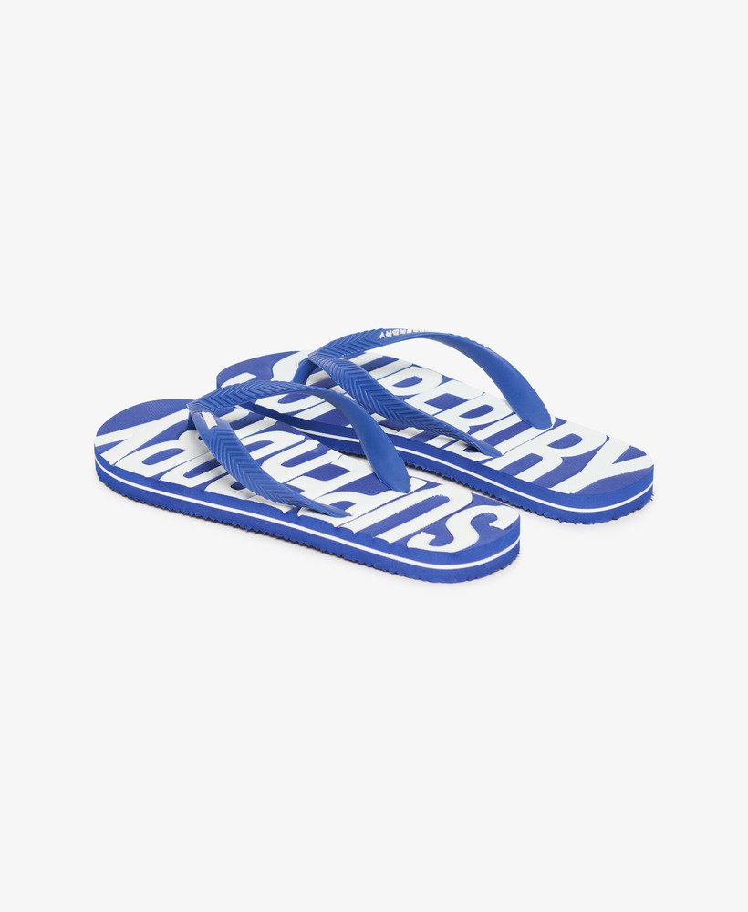 klapki vintage w kolorze regal blue