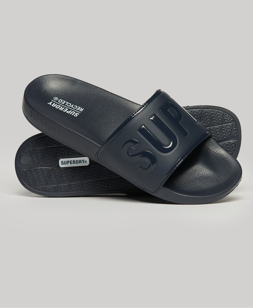 suwaki basenowe core pool sliders w kolorze baltic blue