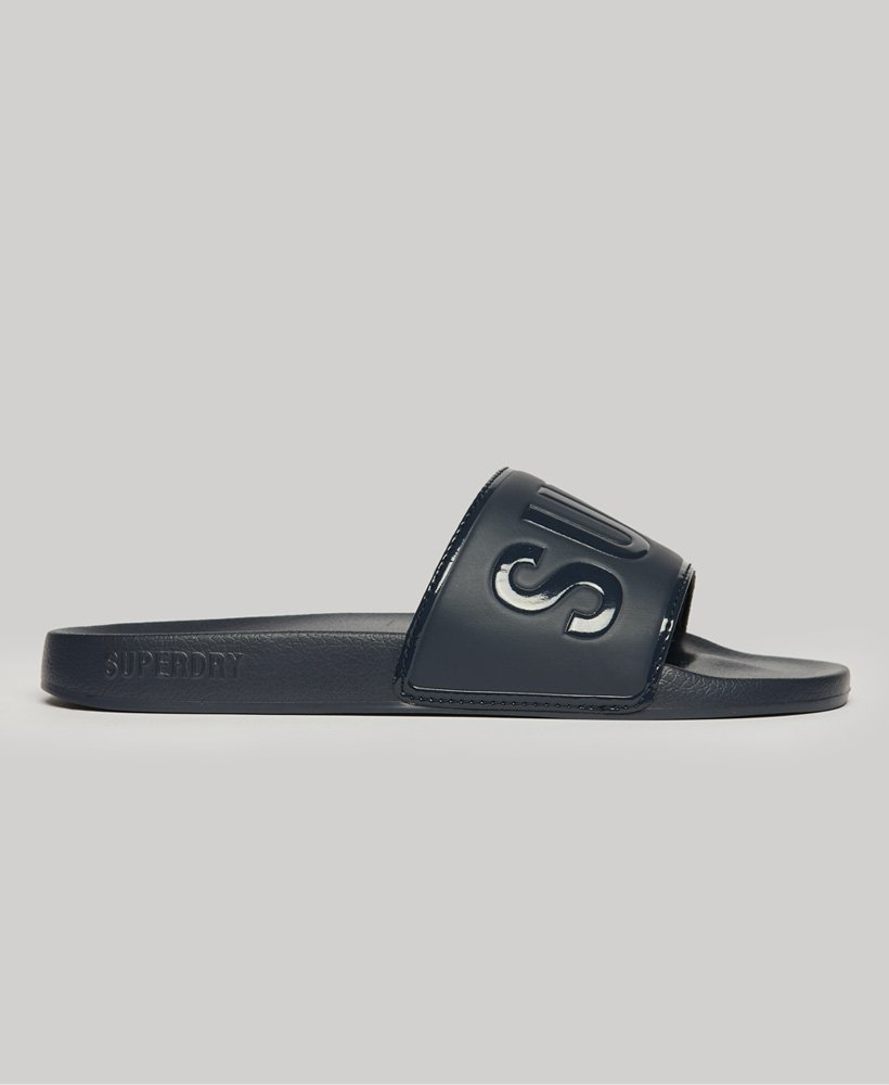 suwaki basenowe core pool sliders w kolorze baltic blue