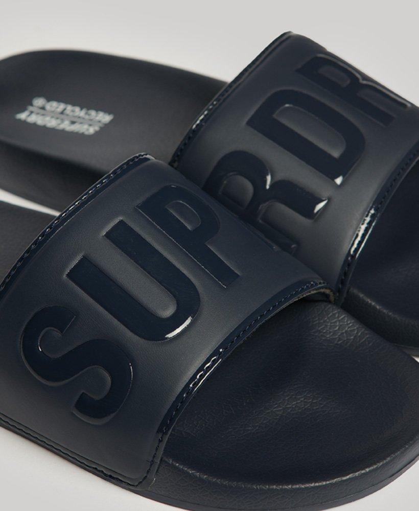 suwaki basenowe core pool sliders w kolorze baltic blue