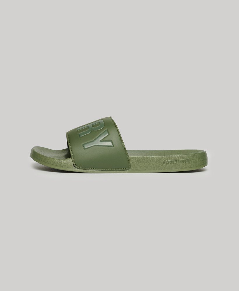 suwaki basenowe vegan core w kolorze olive khakiolive khaki