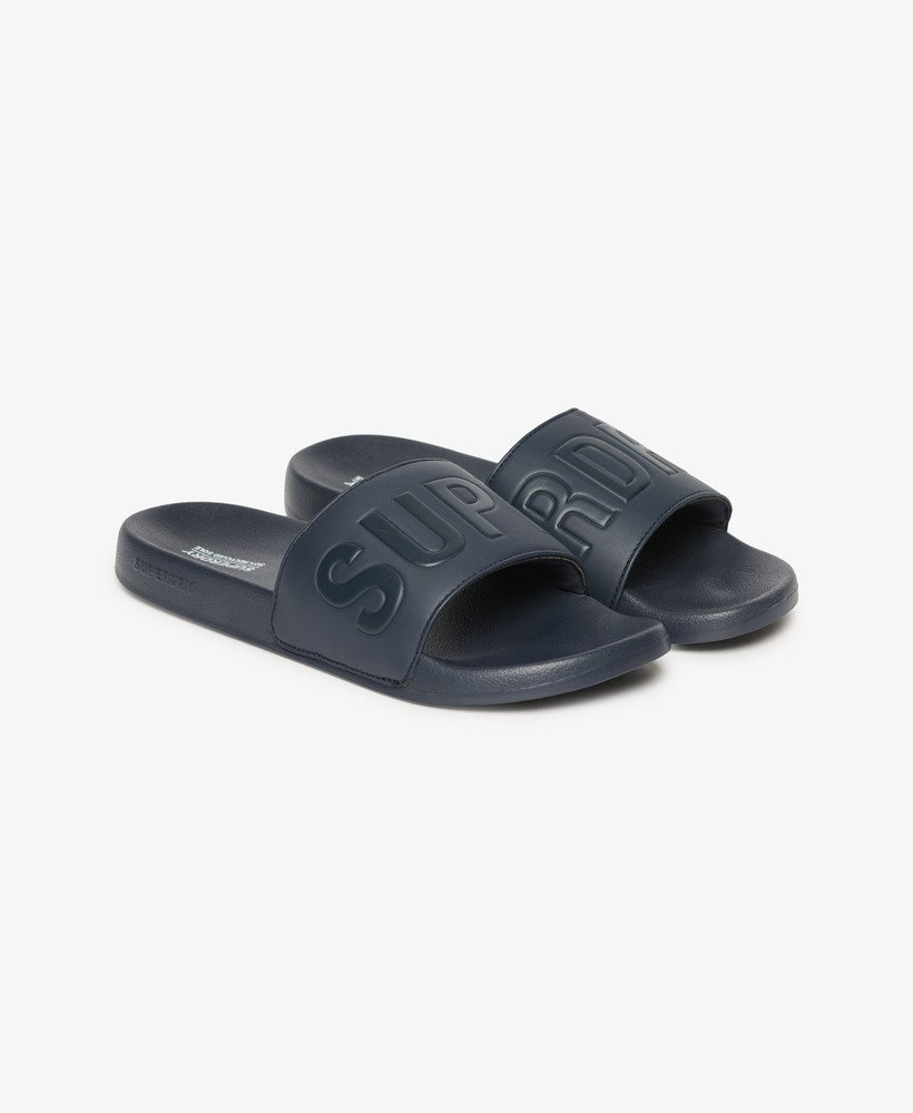 wegańskie suwaki do basenu w kolorze deep navydeep navy