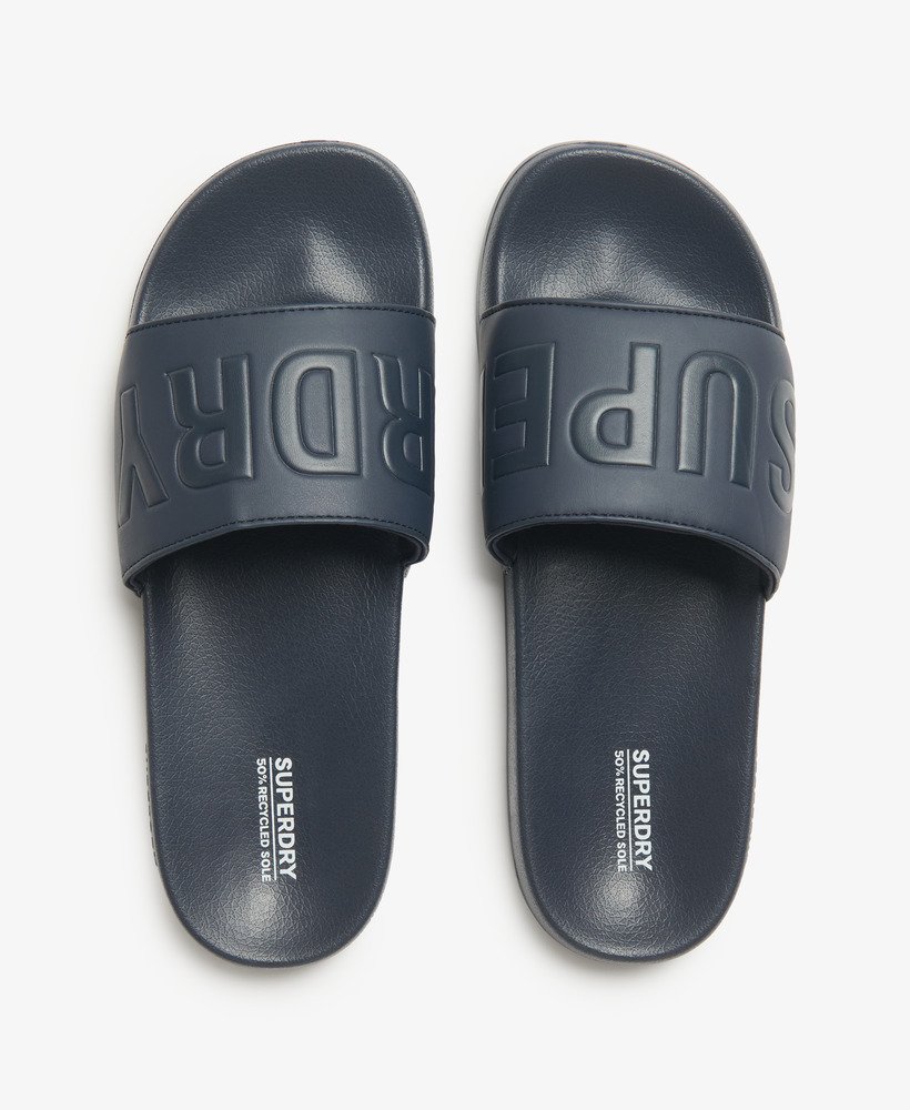 wegańskie suwaki do basenu w kolorze deep navydeep navy
