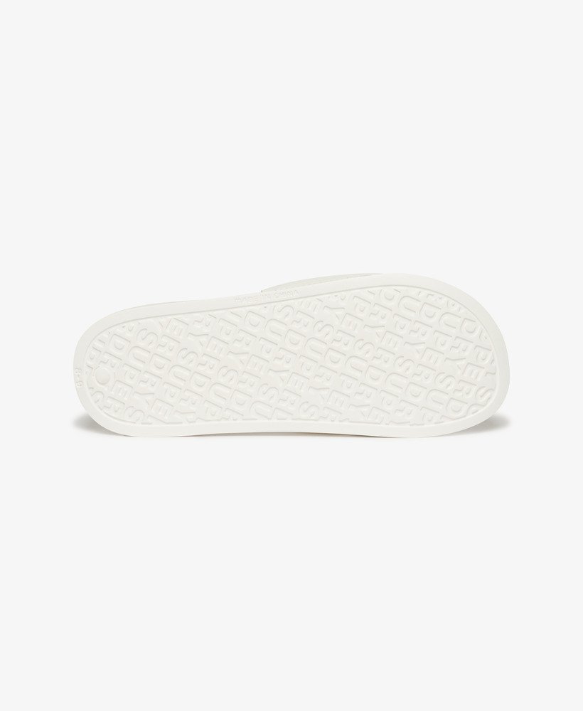 suwaki basenowe vegan core w kolorze opticblack