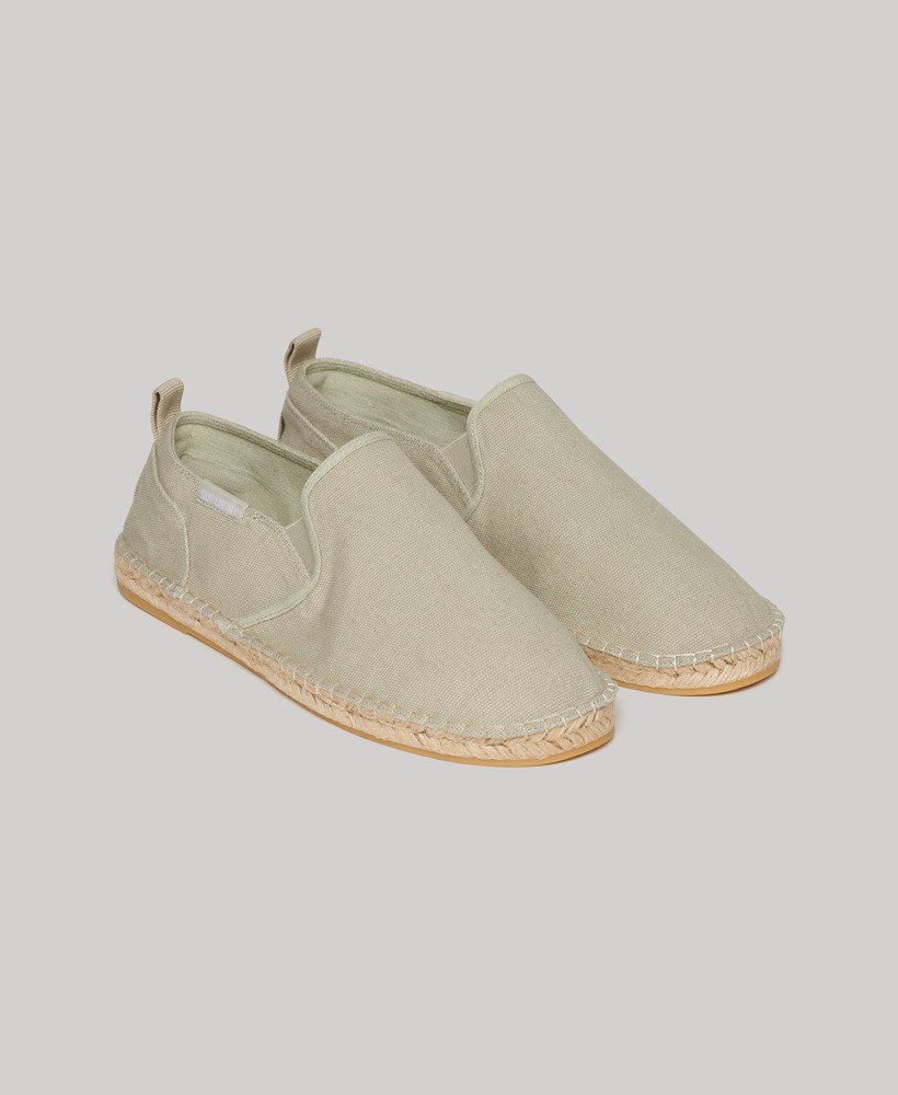 płócienne espadryle w kolorze stone brown