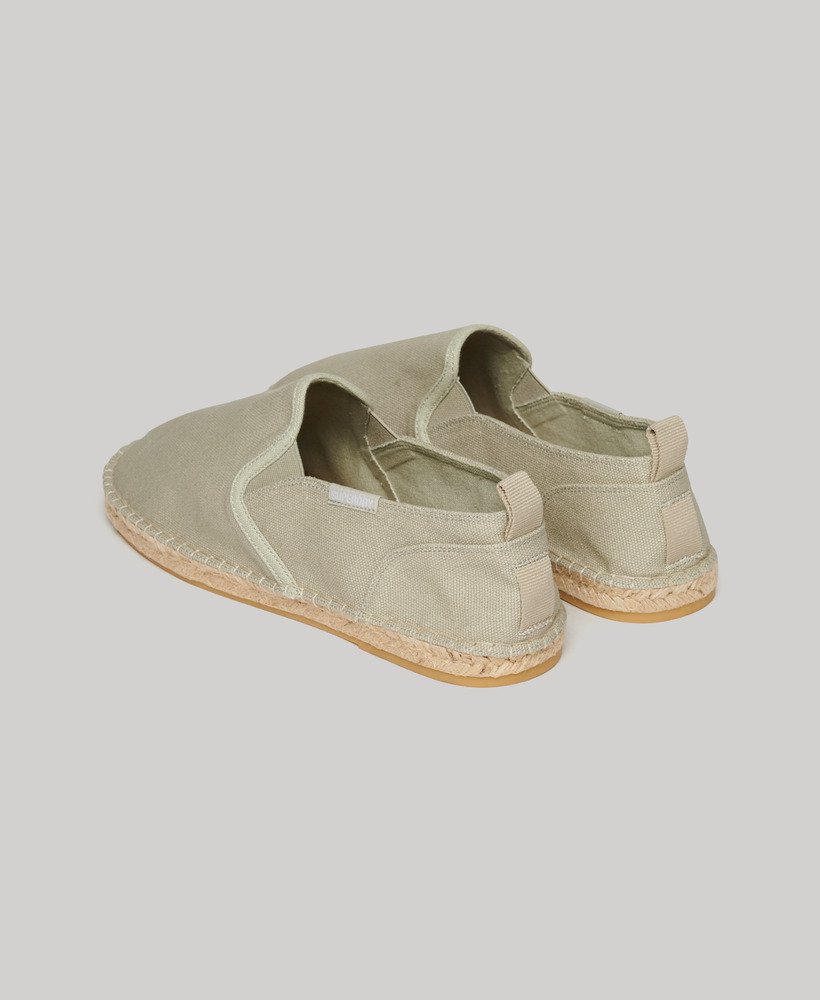płócienne espadryle w kolorze stone brown