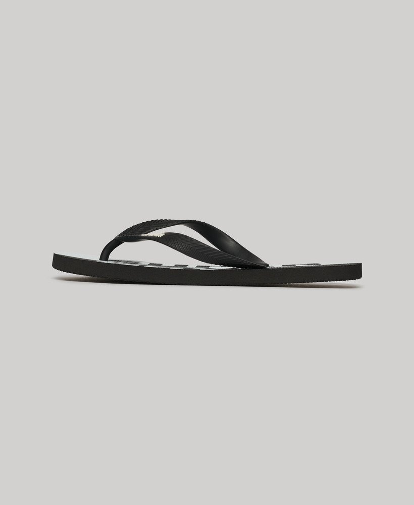 wegańskie klapki z logo w kolorze opticblack