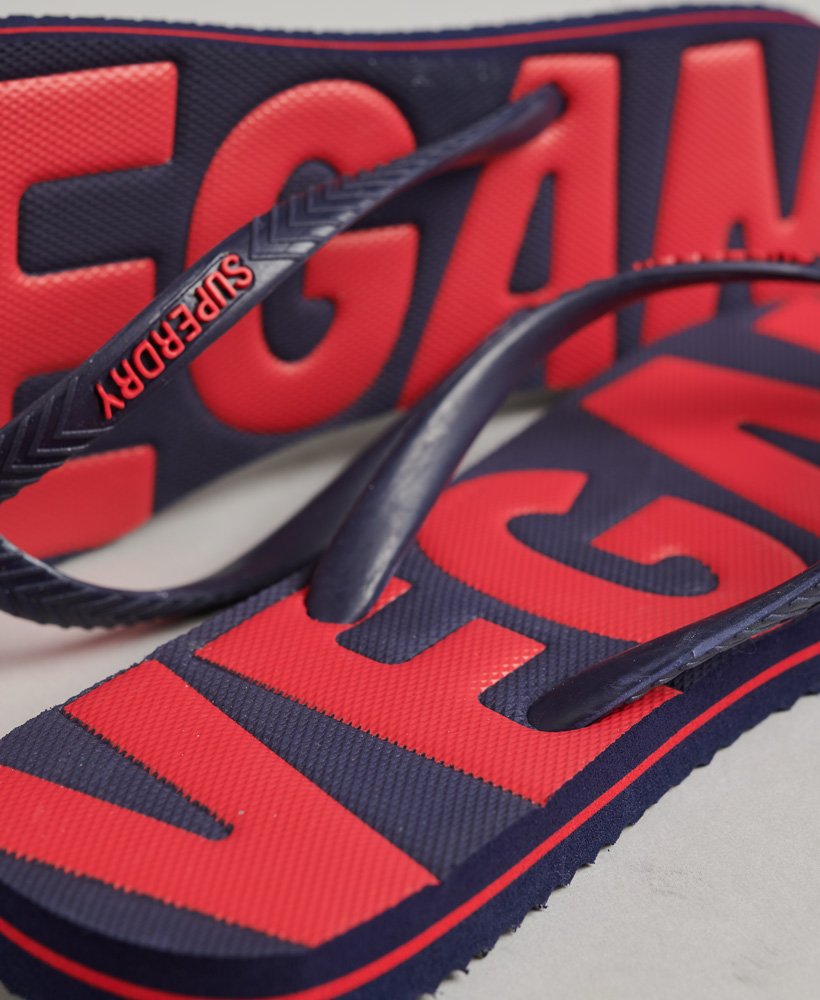 klasyczne wegańskie klapki w kolorze rich navy