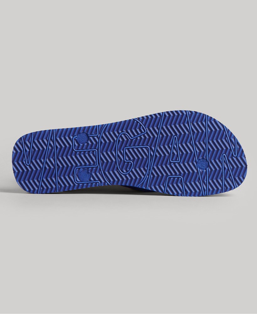 klapki vintage w kolorze regal blue