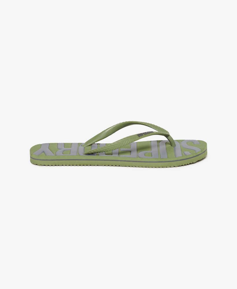 klapki vintage w kolorze oliwkowym khaki