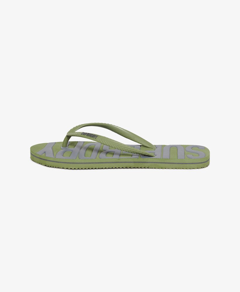 klapki vintage w kolorze oliwkowym khaki