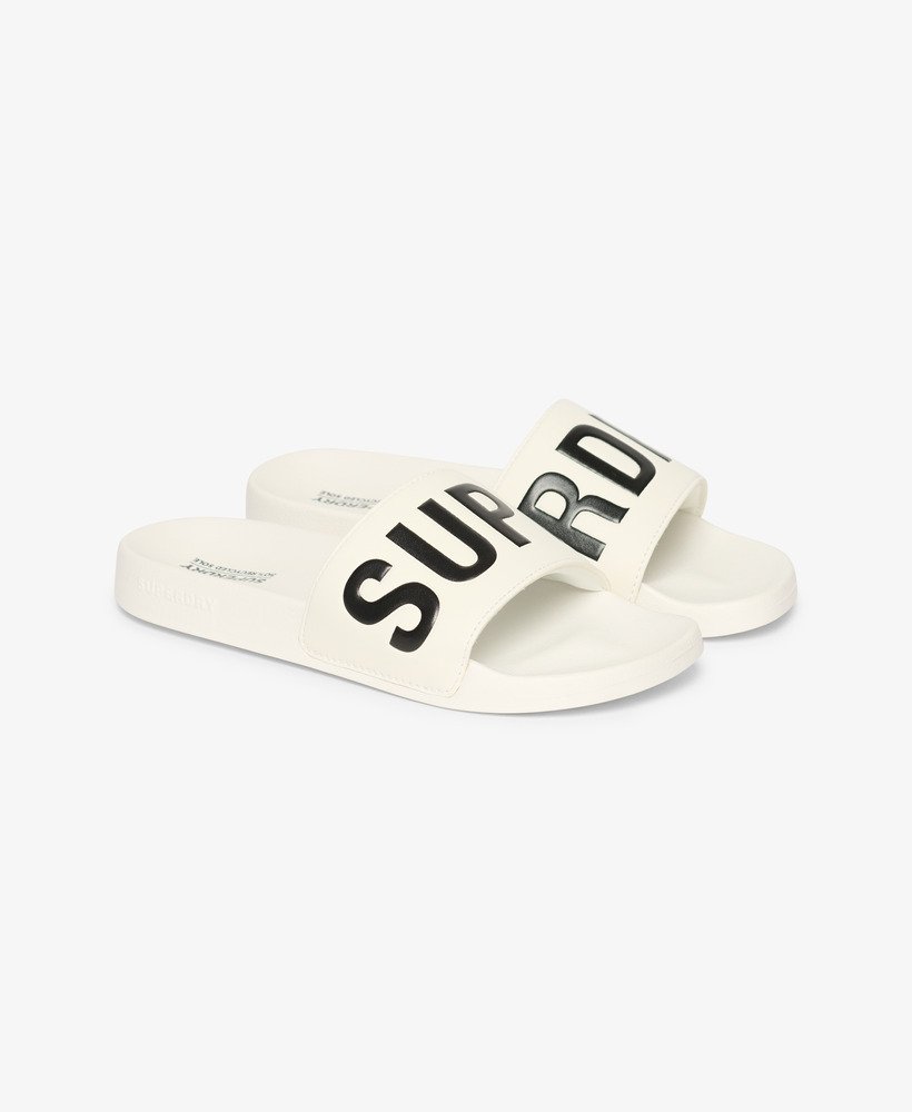 suwaki basenowe vegan core w kolorze opticblack