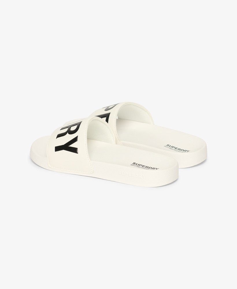 suwaki basenowe vegan core w kolorze opticblack