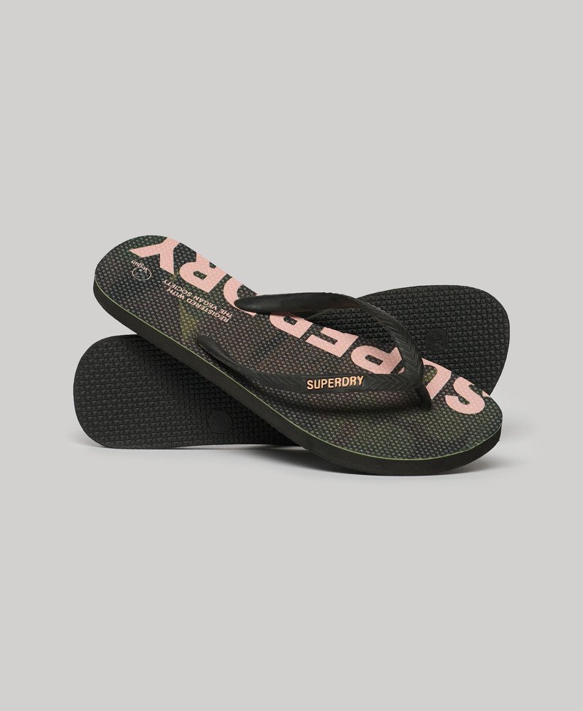 wegańskie klapki z logo w kolorze nathan camo