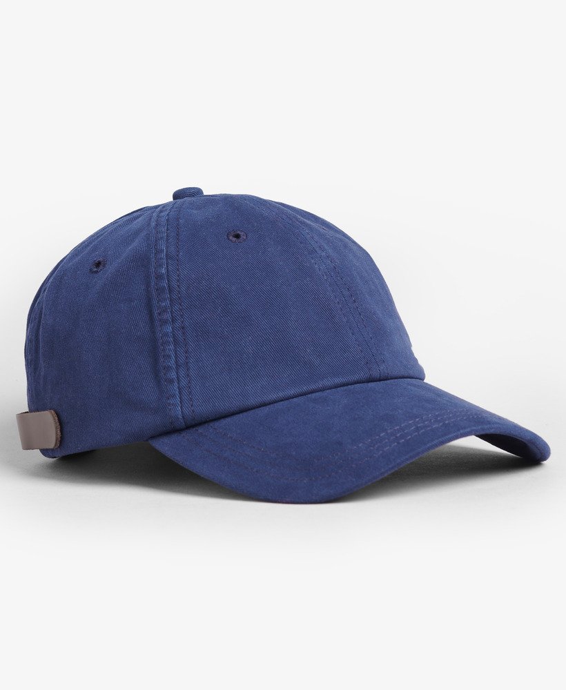 czapka vintage z haftem w kolorze rich navy