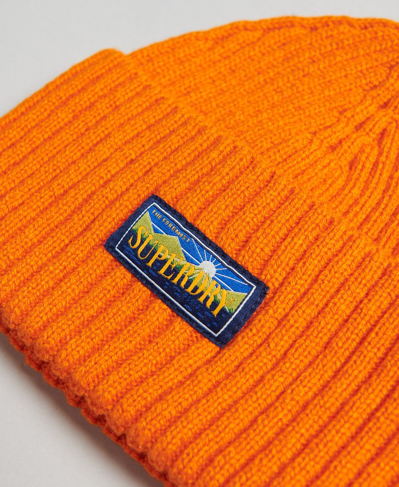 czapka beanie ol blend radar w kolorze jaffa