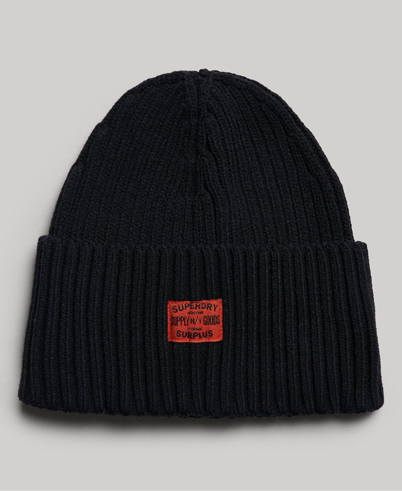 czapka dzianinowa rkwear w kolorze czarnym