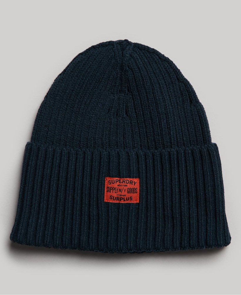 czapka dzianinowa rkwear w kolorze eclipse navy