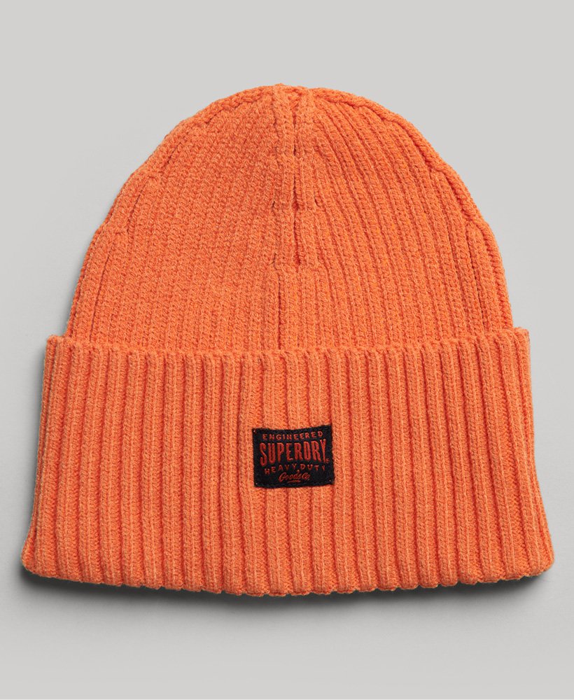 czapka dzianinowa rkwear w kolorze jaffa orange