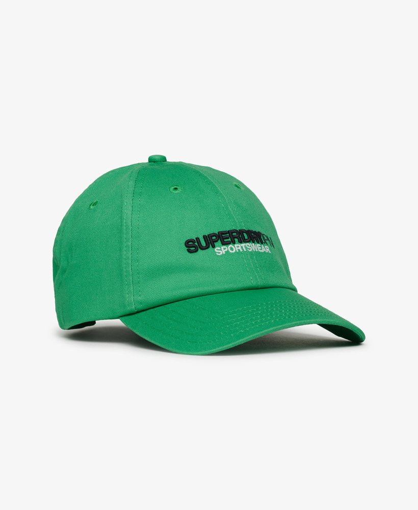 czapka baseballowa w stylu sportowym w kolorze kelly green
