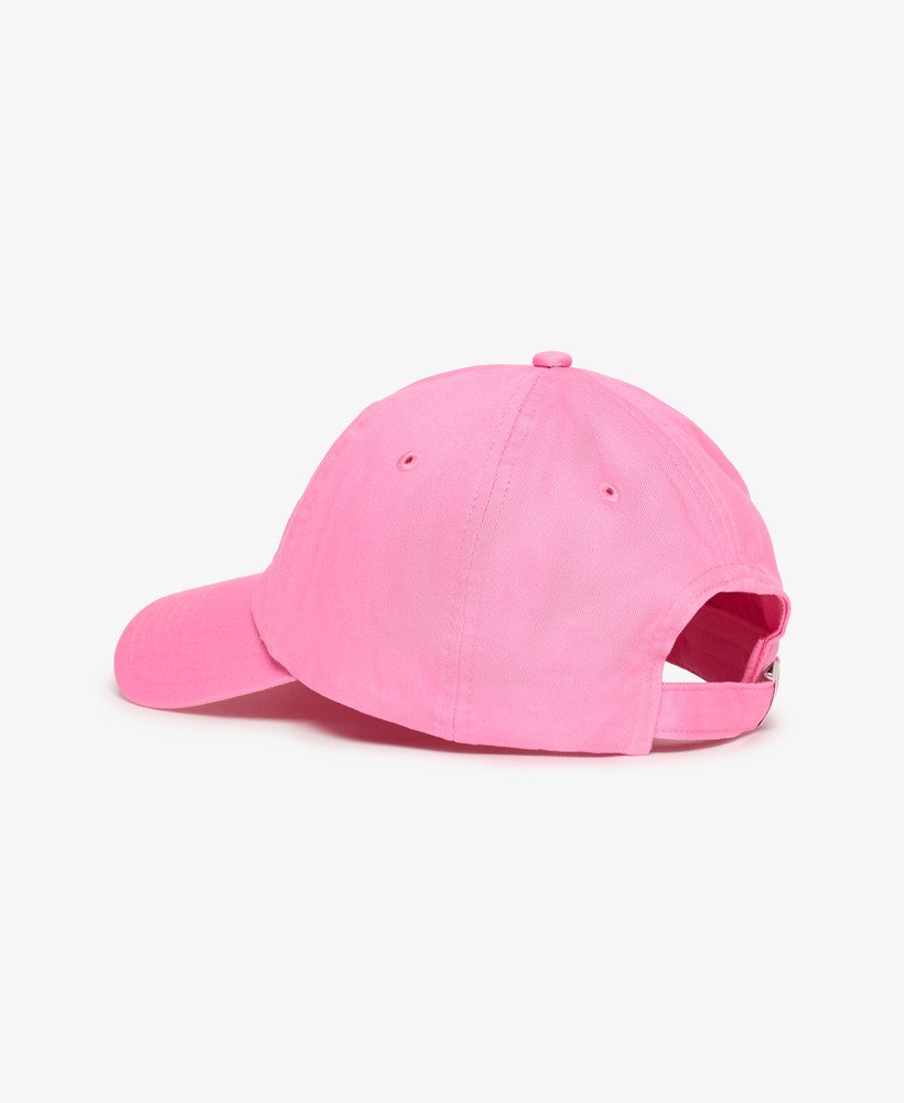 czapka z daszkiem w stylu sportowym w kolorze saszetki różowej